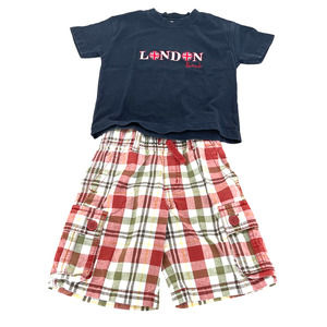 Harrods T-shirt outfit Boys Sz 4 gently used